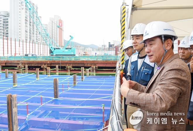 아파트 신축공사 현장점검