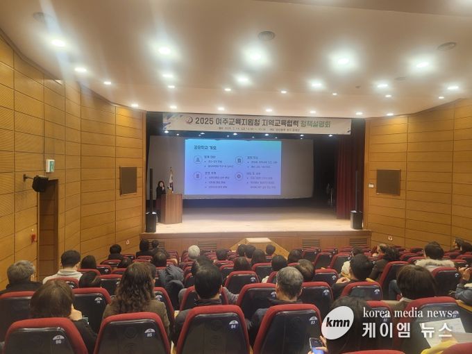 ‘2025 여주 지역교육협력’정책설명회