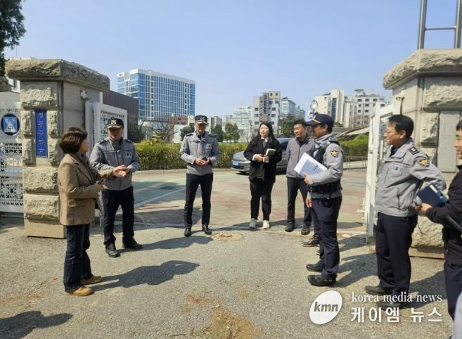수원시 영통구 영통2동, (구)영동중학교 부지 합동 현장점검 실시