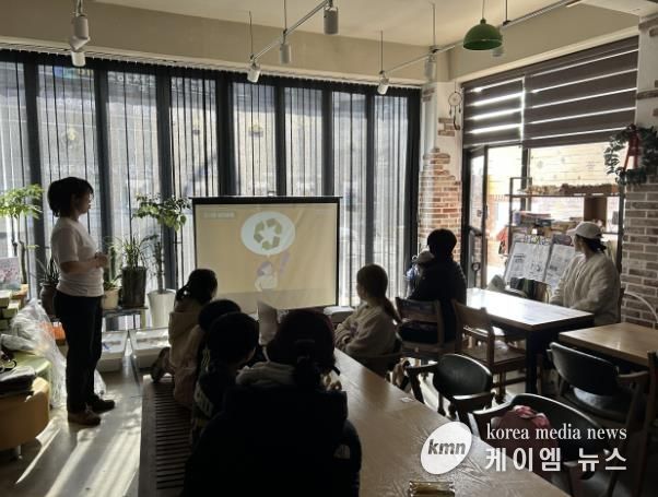 수원시 권선구 세류1동 새마을문고, 식목일 맞이 '지구를 위한 탄소중립 행사'