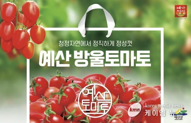 방울토마토 홍보물