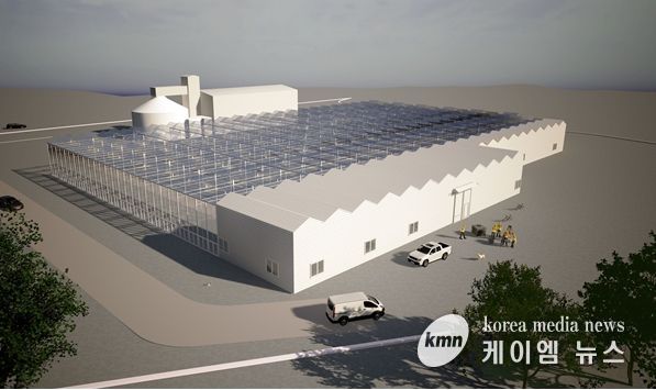 옹진 미래산업 스마트팜 조성사업 조감도