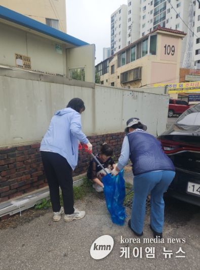 구리시 인창동, 특별 클린구리로 거리 새 단장