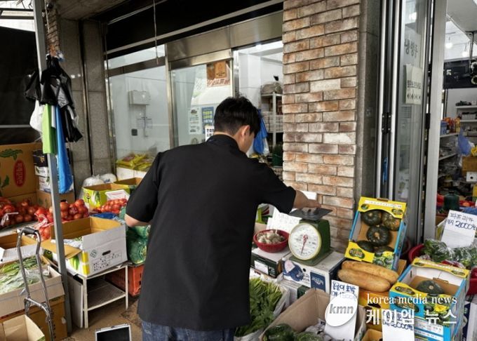 전통시장 저울 특별점검 현장