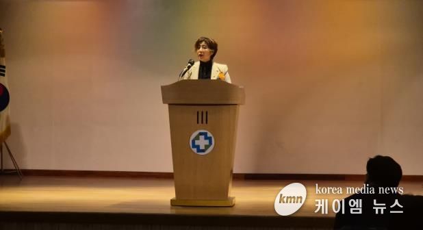 경기도의회 정경자 의원, 경기도의료원 의정부병원 '돌봄의료센터 2.0' 비전 선포식서 '사과와 약속'