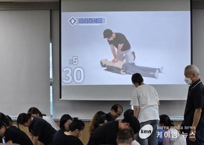 평택시 송탄보건소, 심폐소생술 등 응급처치 교육 319명 수료