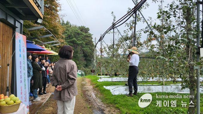예산군, 사과농장에서 ‘힐링 팜파티’ 개최