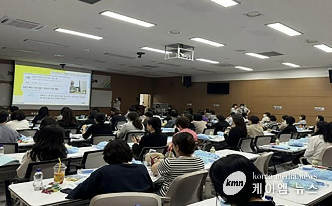 지난해 감염취약시설 감염예방관리 교육 때