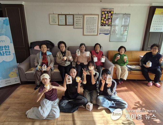 포천청소년문화의집 청소년방과후아카데미 빵빵한 봉사단 '세대공감 베이킹' 활동 성료