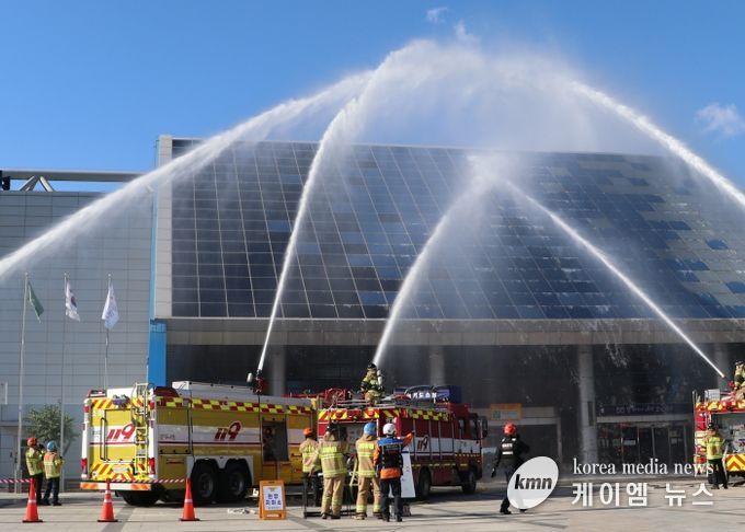 광명소방서, '2025년 재난대응 안전한국훈련' 실시