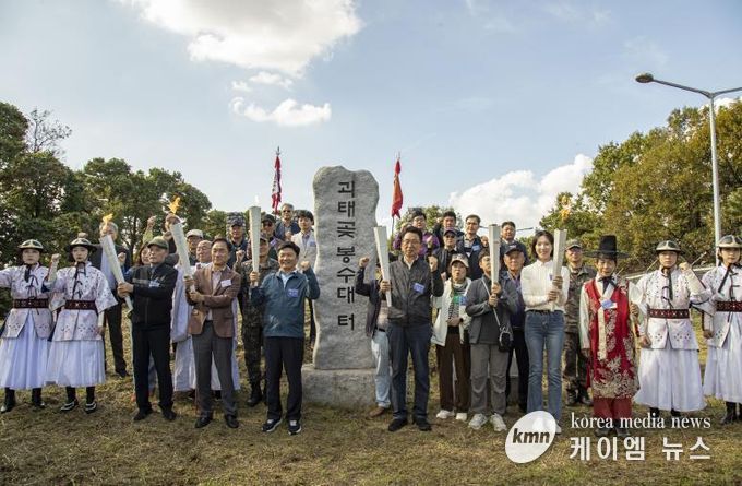 평택 통합 30주년 성화, 평택을 밝히다