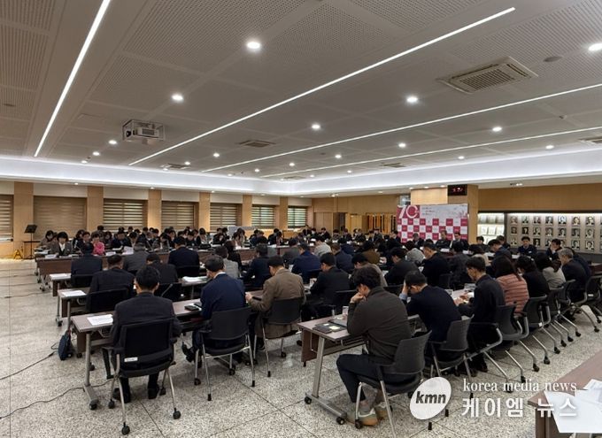 10월 간부회의 모습