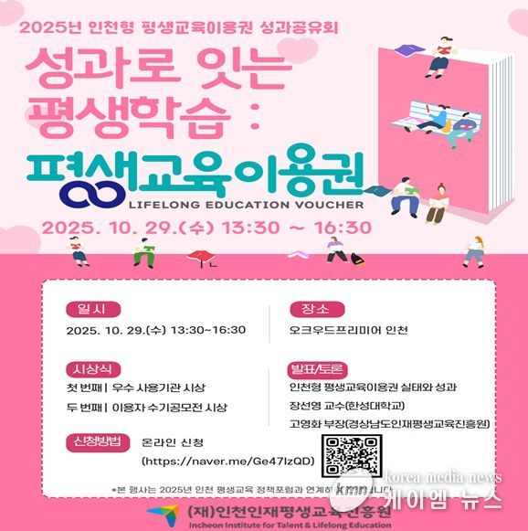2025년 인천형 평생교육이용권 성과공유회