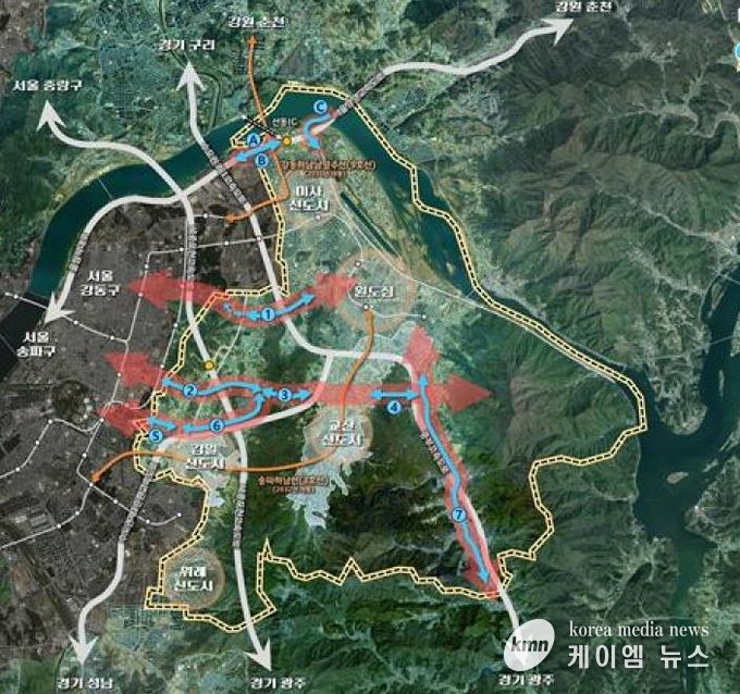 하남시, 7개 광역도로망 확충 본격화… ‘서울 30분 도시’ 완성 박차