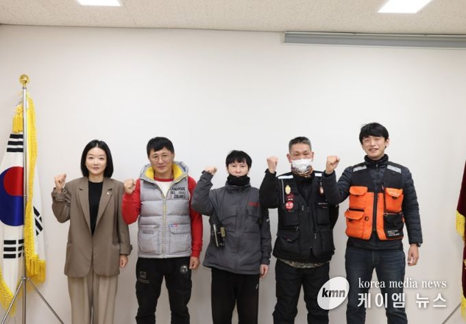 군포시의회 이혜승 의원, 라이더유니온과 간담회… 이동노동자 쉼터·안전대책 논의