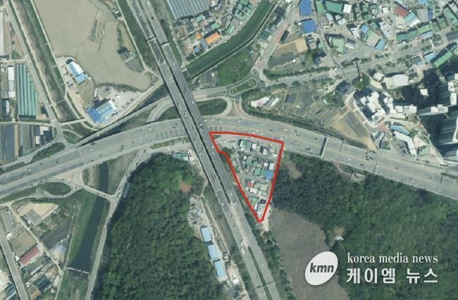 상록구 '건건3지구' 위치도