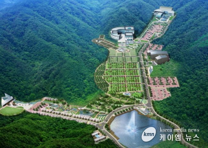 용인평온의숲 조감도