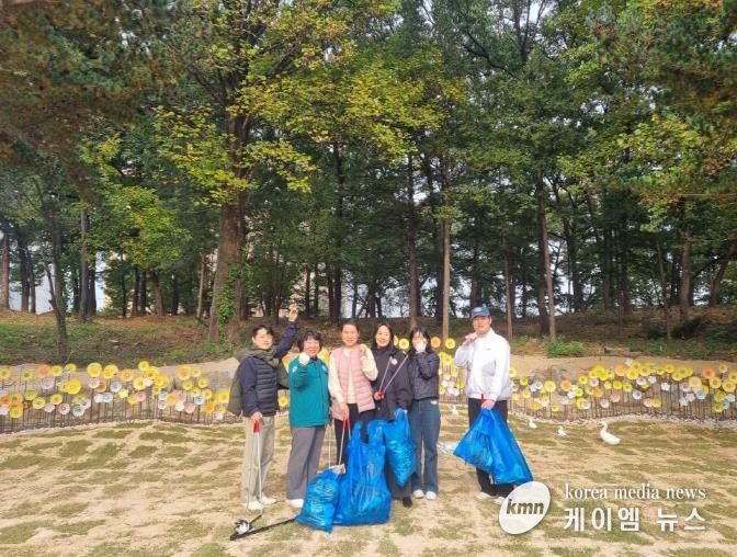 여주시 오학동, 오곡나루 축제 맞이 환경정화 활동 실시