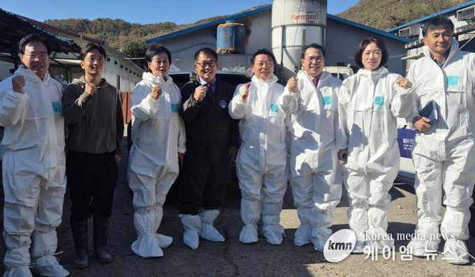 경기도의회 박명숙 의원, 농정위와 함께 양평 축산악취 저감 농가 현장 방문