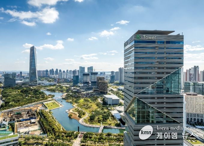 송도지타워(IFEZ) 전경