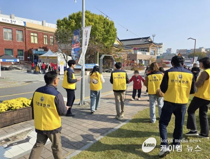 홍성군 안전보안관, ‘글바페’ 지켰다