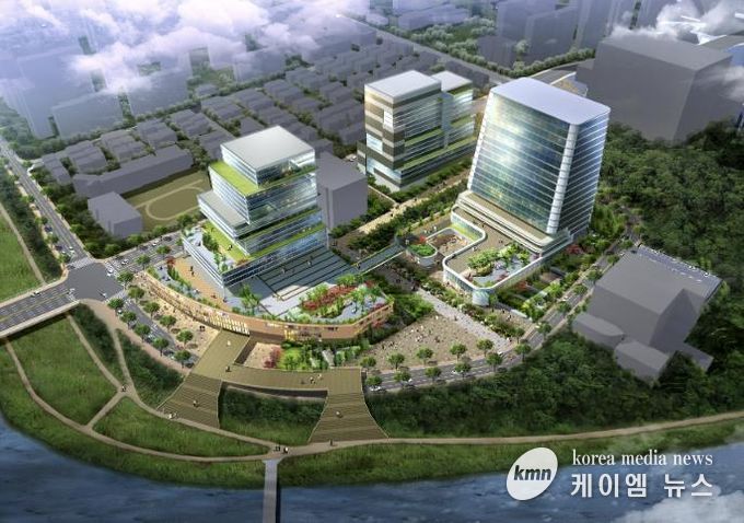 성남시 바이오헬스 첨단 클러스터 조감도