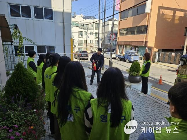 수원시 영통구 매탄2동, 원천 119안전센터와 공공기관 합동소방훈련 실시