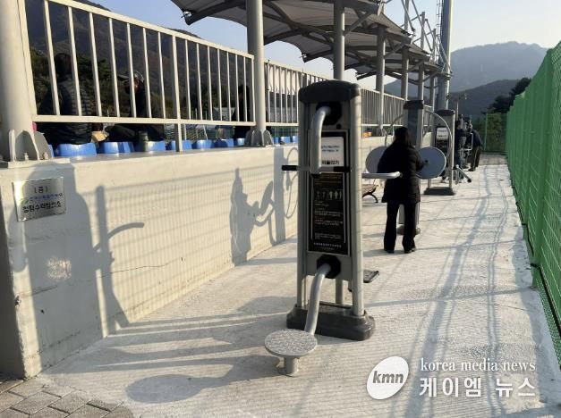 가평군 청평면, 생활체육공원에 운동기구 설치