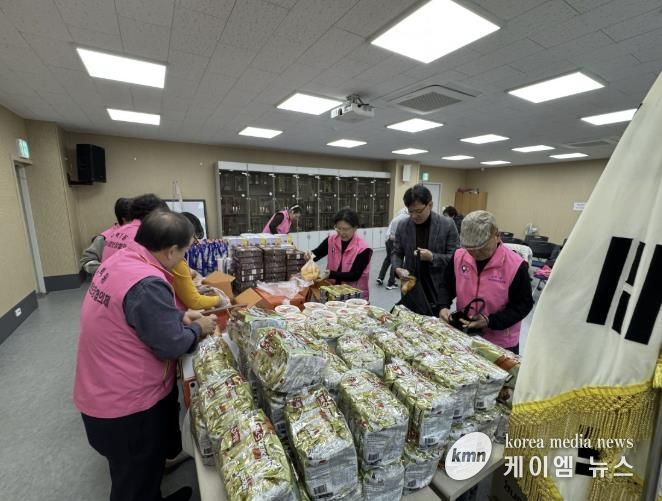 수택1동 행복나눔마켓 운영 사진