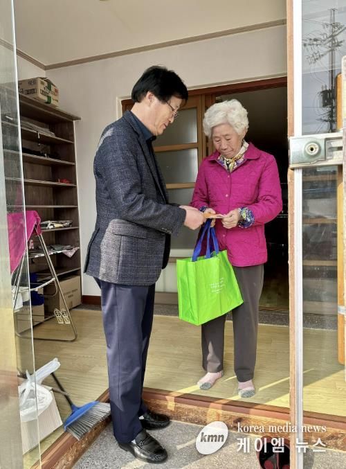 홍성군 광천읍, 순국선열의 달 기념 유가족 위문