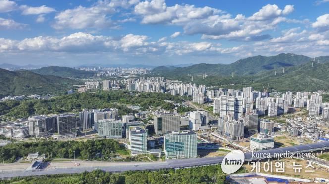 과천지식정보타운 모습