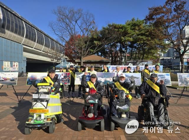 (사)한국교통장애인협회 동두천시지회, 교통사고 줄이기 캠페인 전개