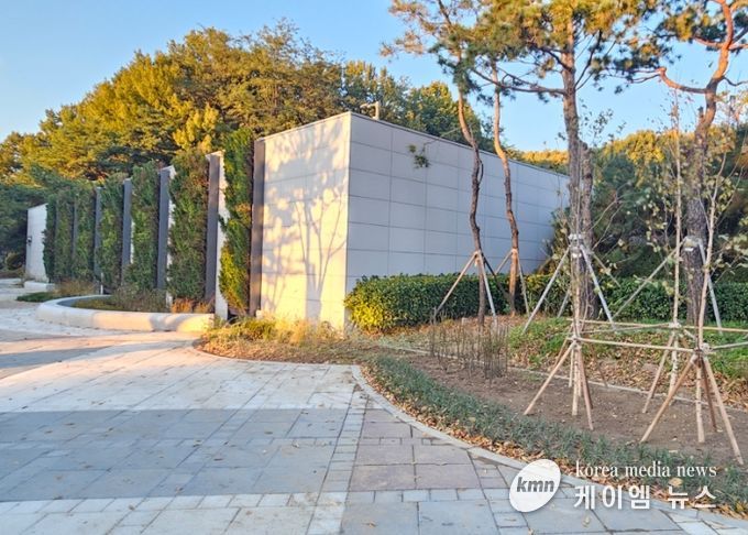 수직정원 조성 후