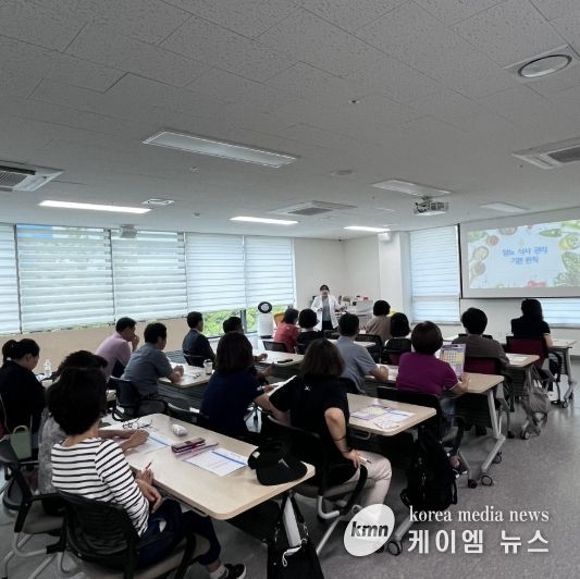 ‘혈당 급상승 예방 프로젝트’ 이론 교육
