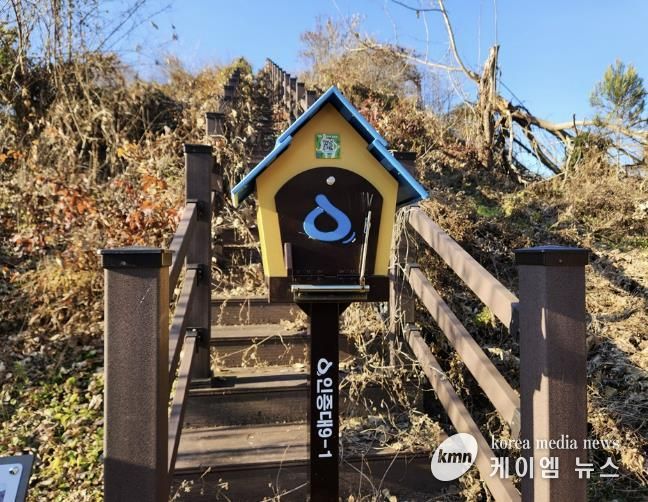 물소리길 QR안내판 설치사진