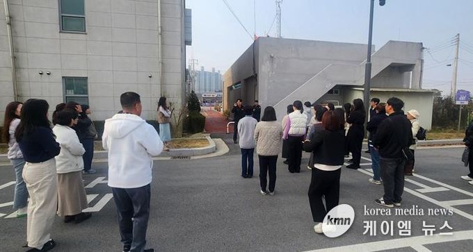 파주건강증진센터, 광탄119안전센터와 소방합동훈련 실시