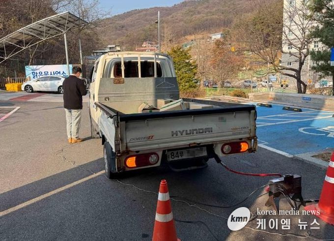 의정부시, 하반기 운행차 배출가스 무료점검 실시