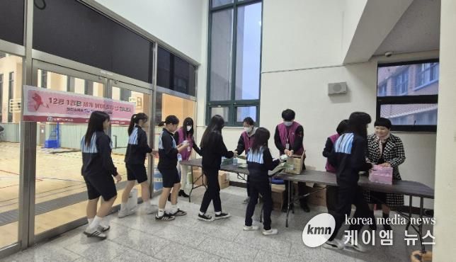 동두천시보건소, ‘제38회 세계 에이즈의 날’ 맞아 청소년 대상 예방 캠페인 실시