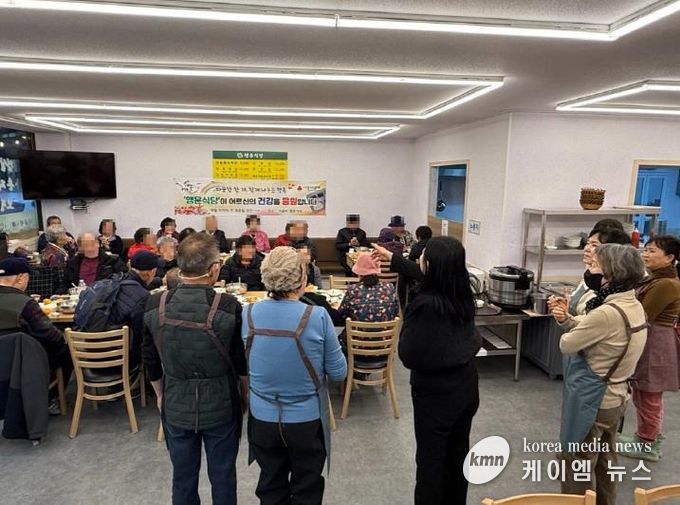 오산시 중앙동, 지역 어르신 대상 ‘크로바 행운식당’ 정기 식사 지원 시작