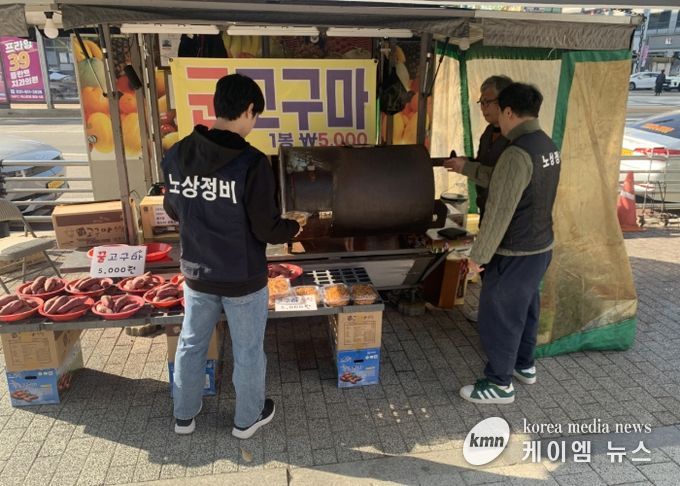 고양시 일산서구, 노점판매대 하반기 실태조사 완료