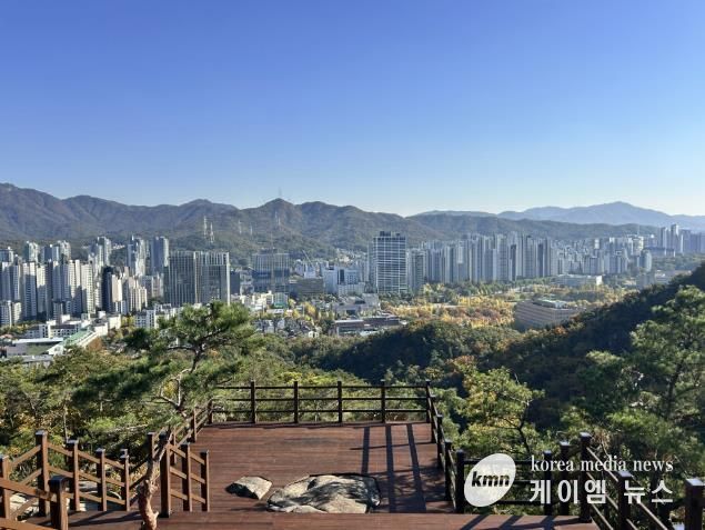 과천시, 관악산에 새로운 도심 조망 명소 ‘해누리 전망대’ 조성