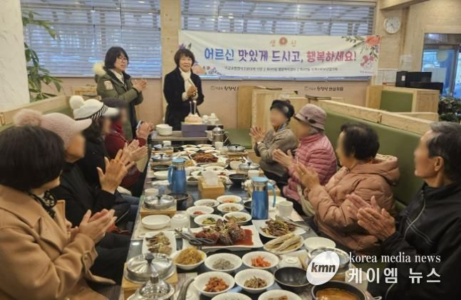 수원시 팔달구 화서1동 12월‘어르신 사랑의 생신상’대접