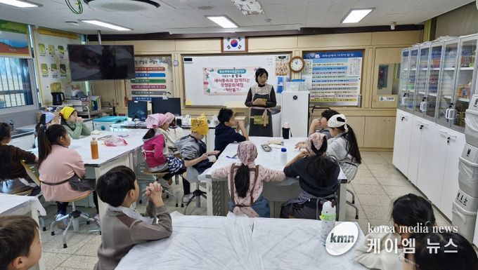 광주 번천초, “떡으로 피어난 창의력”... 온마을학교와 함께하는 세시풍속 무형문화 체험