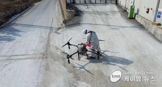 홍성군, 하늘·땅 입체방역으로 AI 발생 제로화