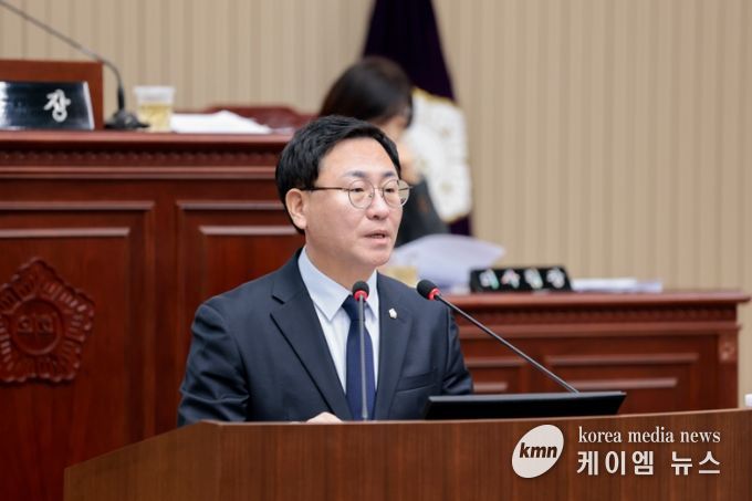 구리시의회 김성태 부의장, 5분 자유발언