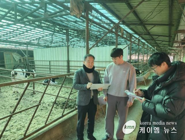 청년후계농 현장지원단 컨설팅 모습