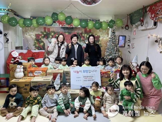 수원시 권선구 곡선동 꼬마사랑어린이집, 이웃사랑 실천 라면 1,181개 후원