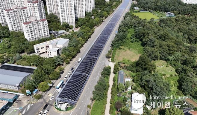 방음터널일체형태양광