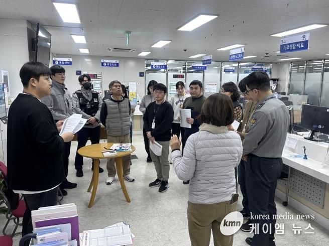 구리시 교문1동, 특이 민원 대응 역량 강화를 위한 모의훈련 실시