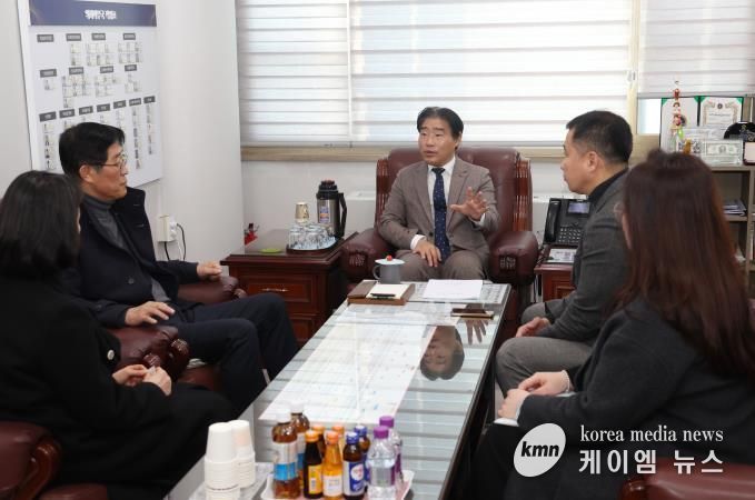 고양특례시의회 김운남 의장, 국기원과 태권도 문화 확산 및 체육 협력 방안 논의